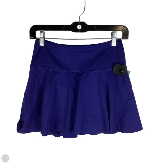 Athletic Skort By Athleta In Blue, Size: Xs
