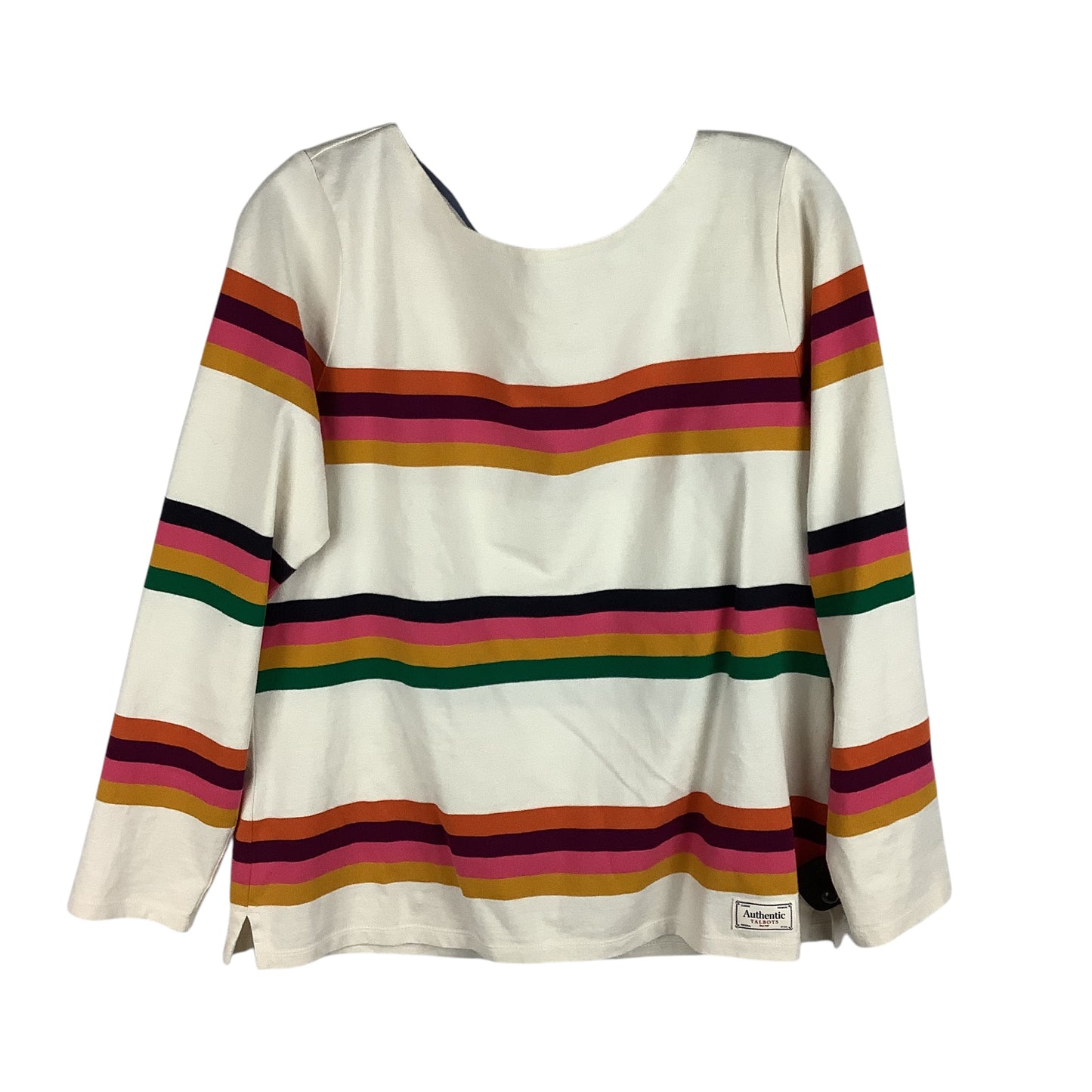 Top Long Sleeve By Talbots In Multi-colored, Size: L