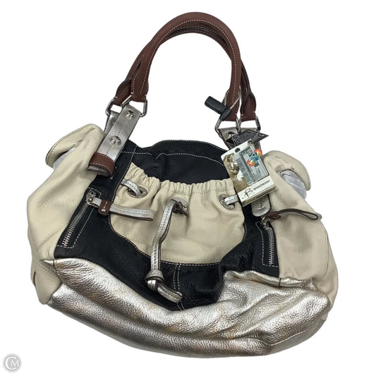 Handbag Leather By Makowsky, Size: Small