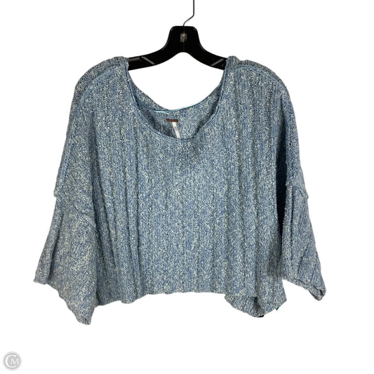 Sweater By Free People In Blue, Size: Xs