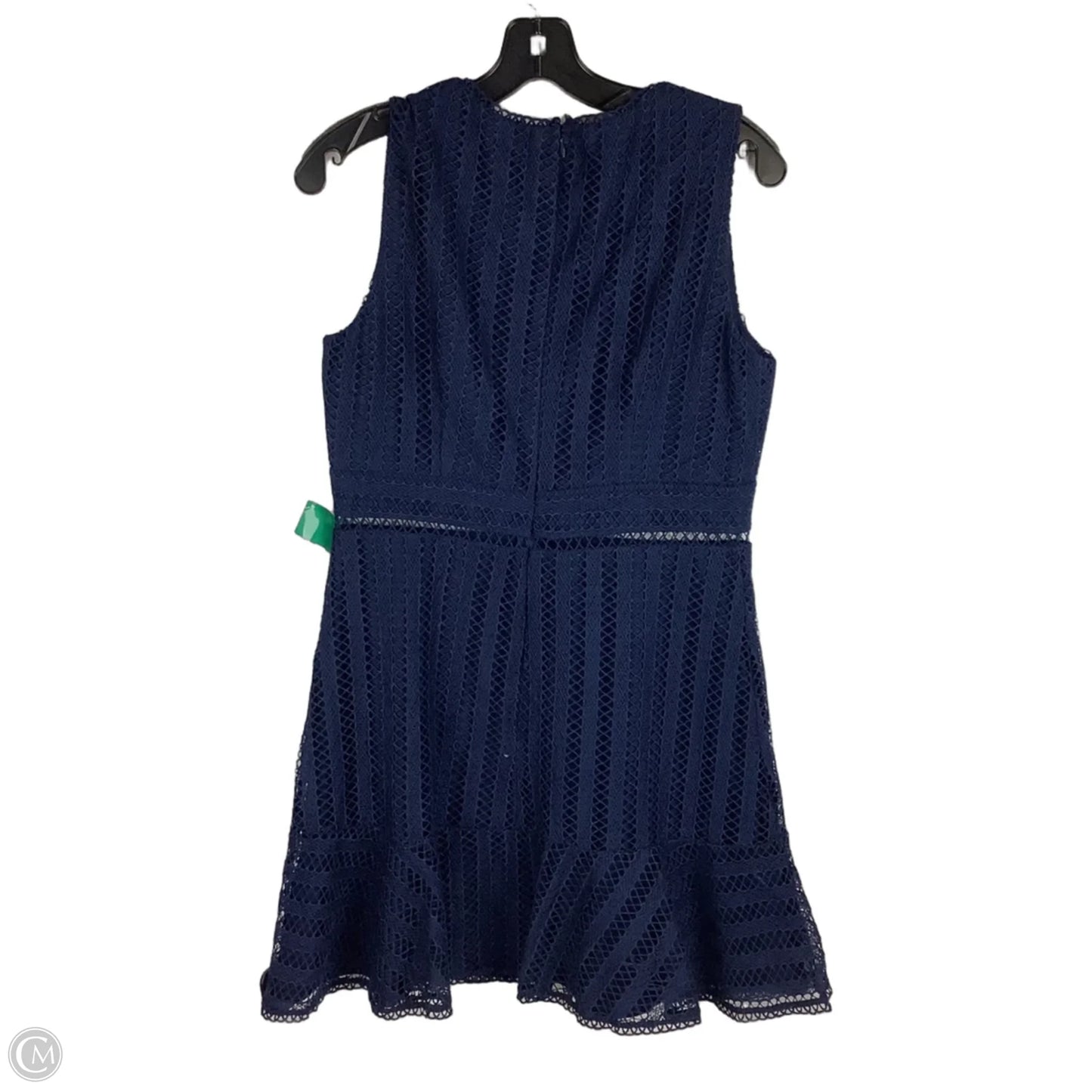 Dress Casual Midi By Aqua In Navy, Size: L