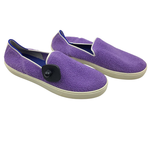 Shoes Flats By Rothys In Purple, Size: 9.5