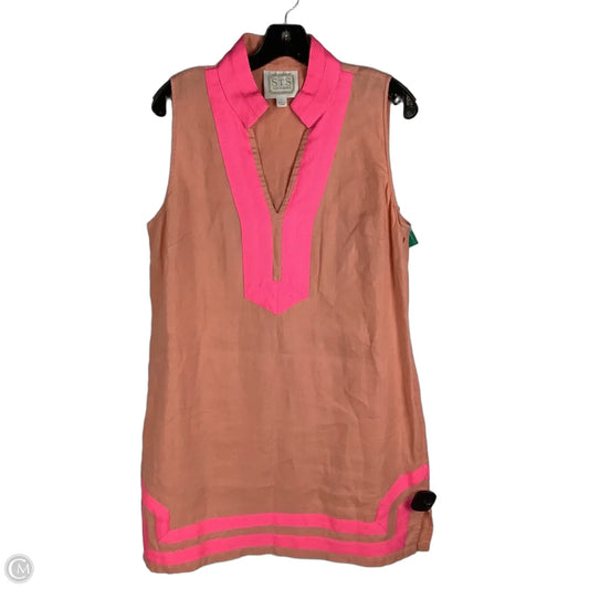 Dress Casual Short By Sail To Sable In Coral, Size: L