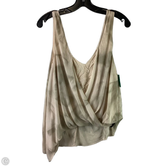 Top Sleeveless By Free People In Cream, Size: M