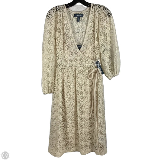 Dress Casual Midi By Modcloth In Cream, Size: S