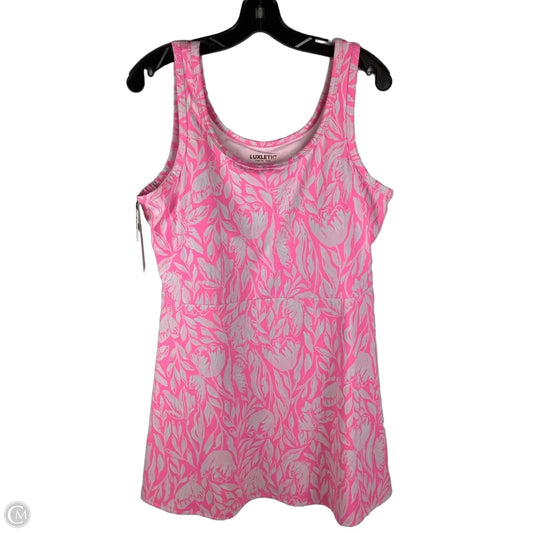 Dress Designer By Lilly Pulitzer In Pink, Size: L