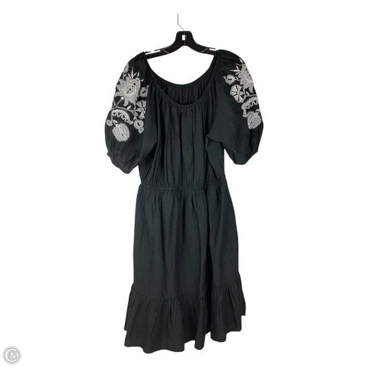 Dress Casual Midi By Knox Rose In Black, Size: Xl