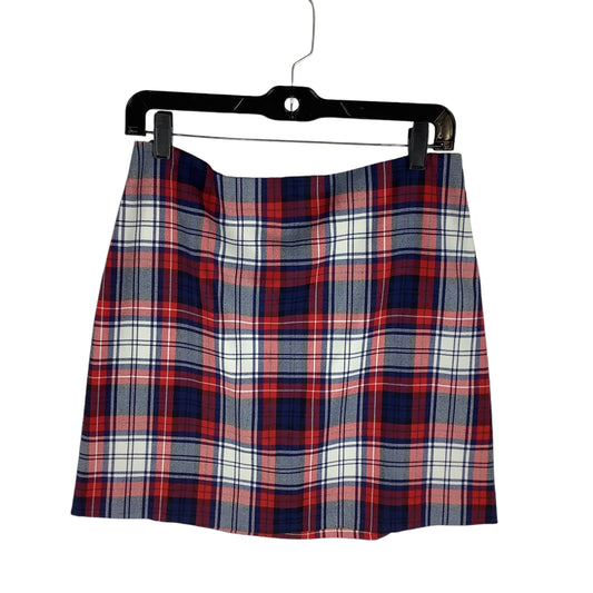 Skirt Midi By Vineyard Vines In Plaid Pattern, Size: 4