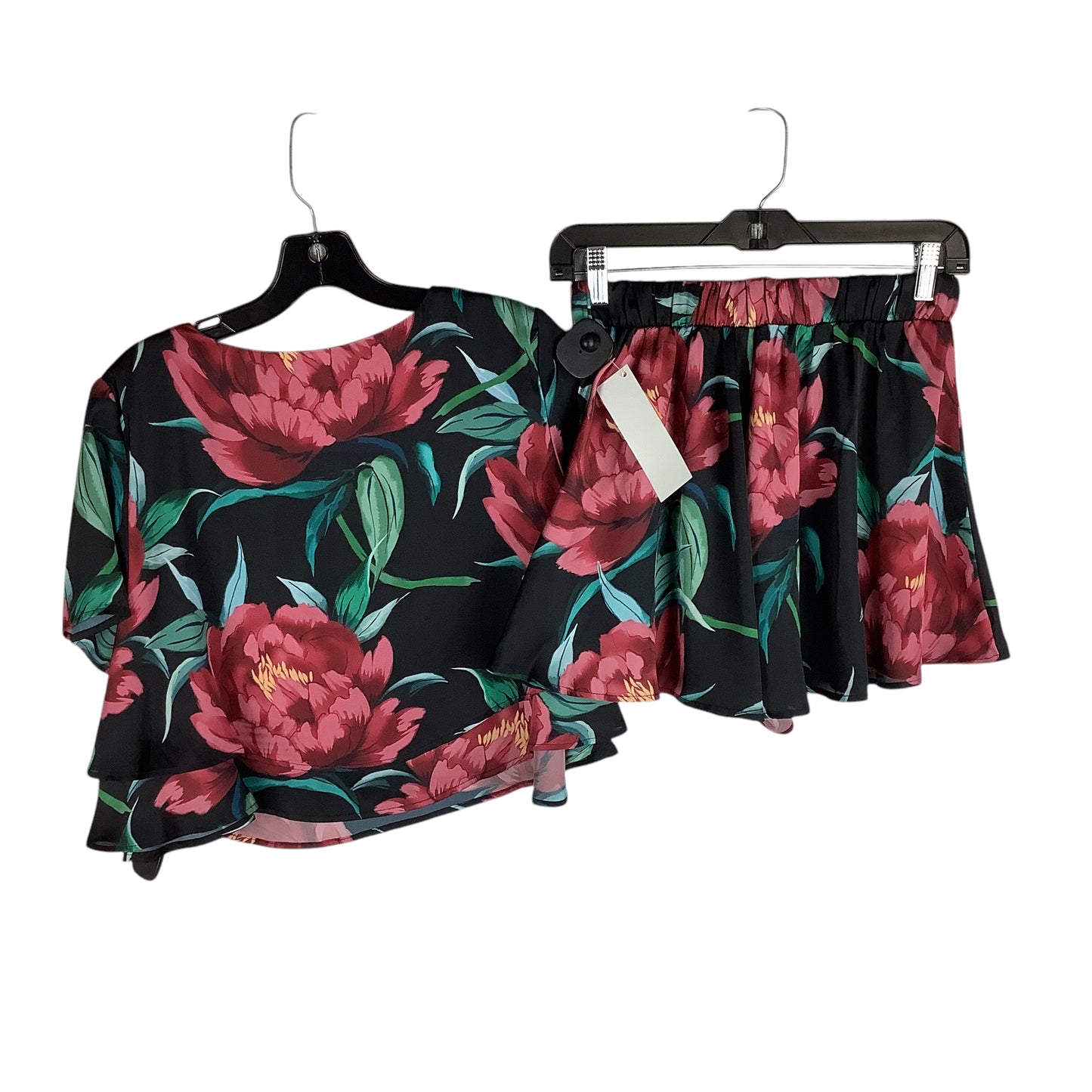 Shorts Set By Show Me Your Mumu In Floral Print, Size: S & M