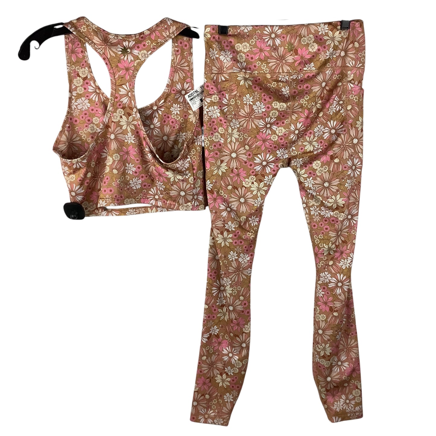 Athletic Pants 2pc By Clothes Mentor In Floral Print, Size: S