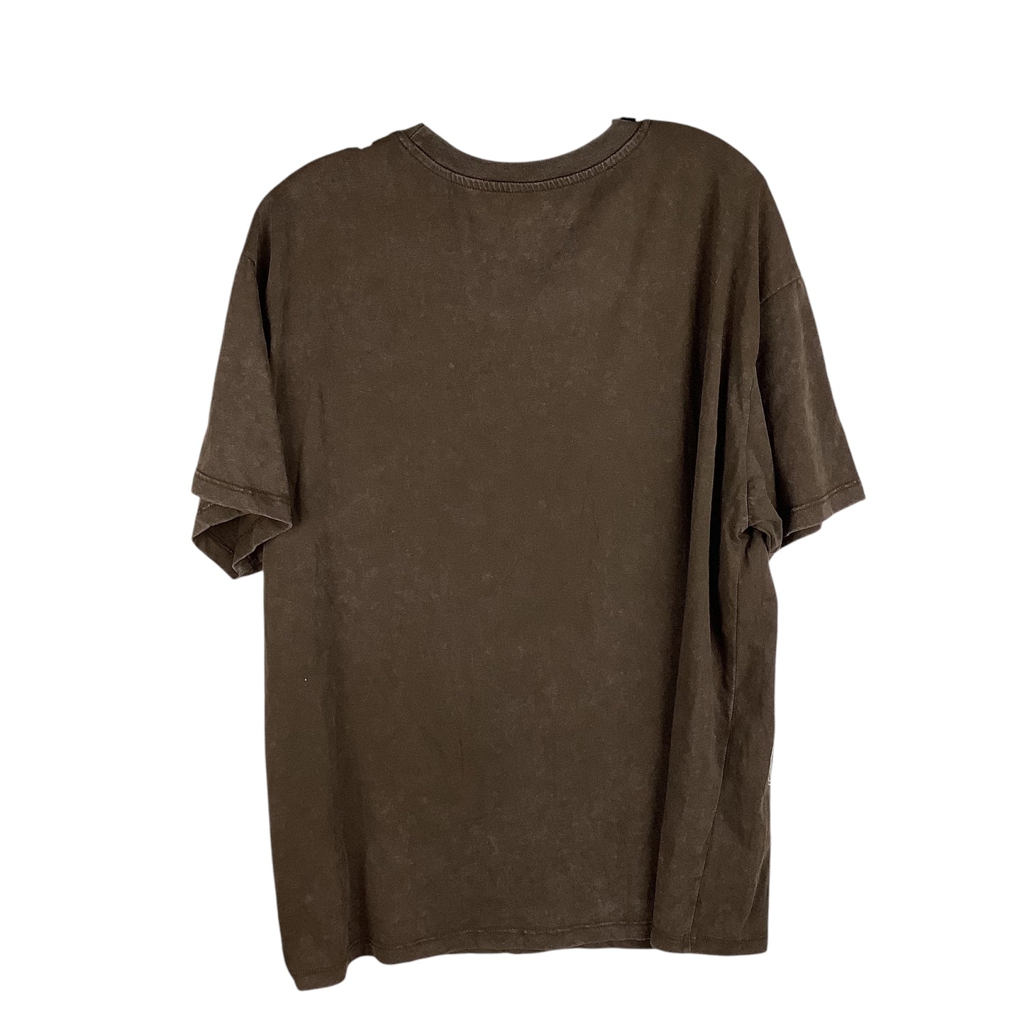 Top Short Sleeve By Disney Store In Brown, Size: Xxl