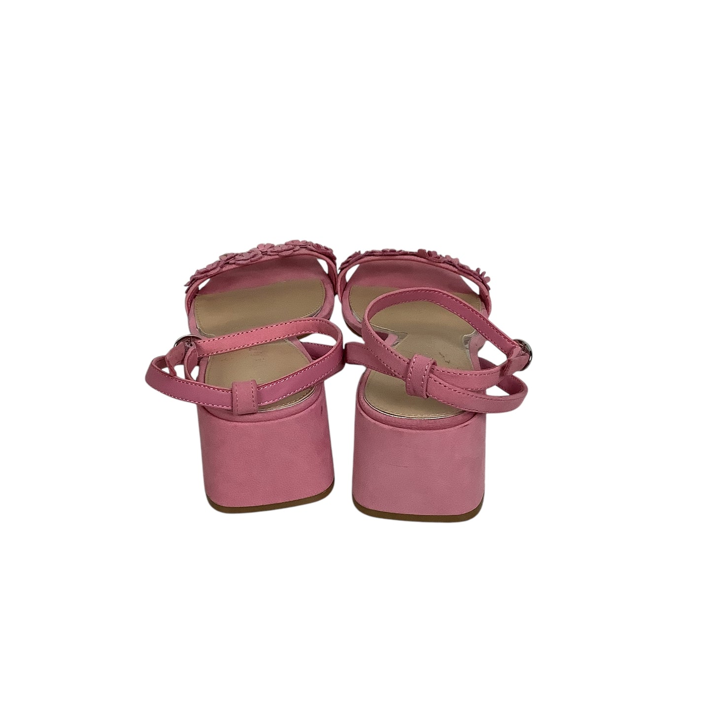 Shoes Heels Block By Copper Key In Pink, Size: 9