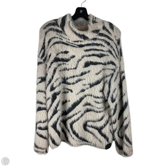 Sweater By Philosophy In Animal Print, Size: M