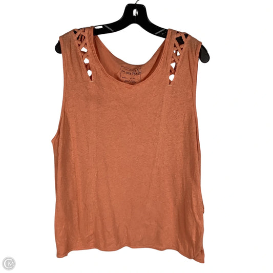 Top Short Sleeve By We The Free In Orange, Size: M