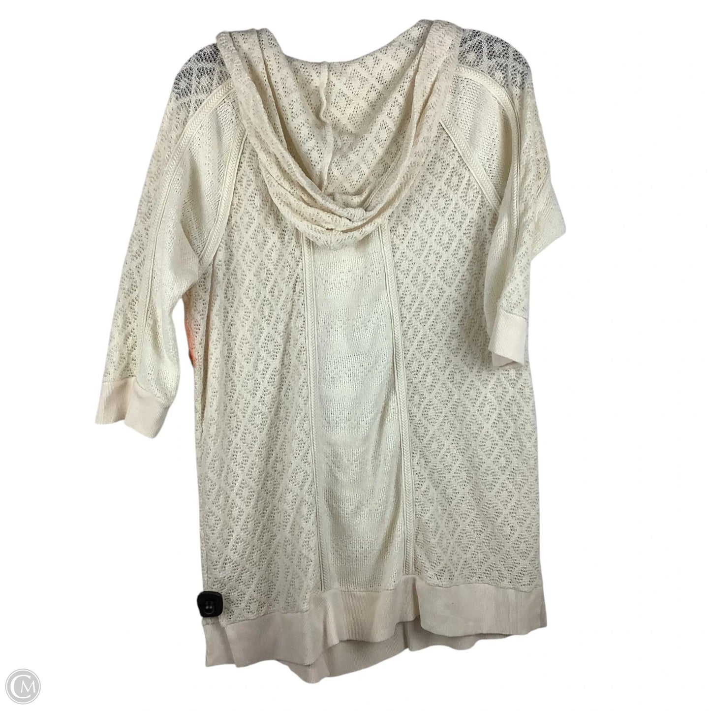 Top Short Sleeve By Meadow Rue In Cream, Size: Xl