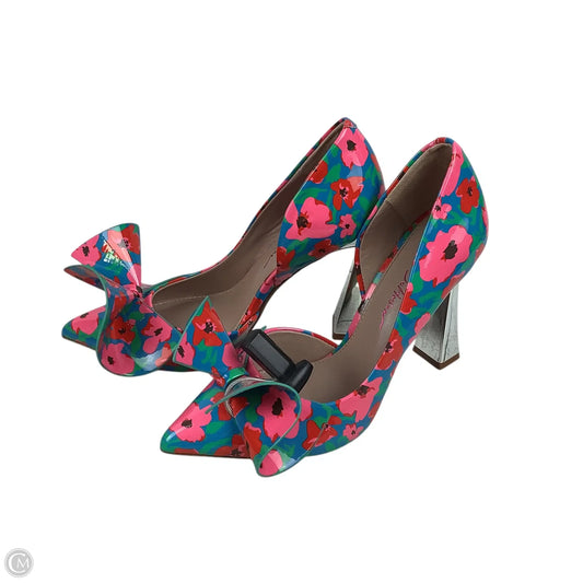 Shoes Heels Kitten By Betsey Johnson In Multi-colored, Size: 6.5