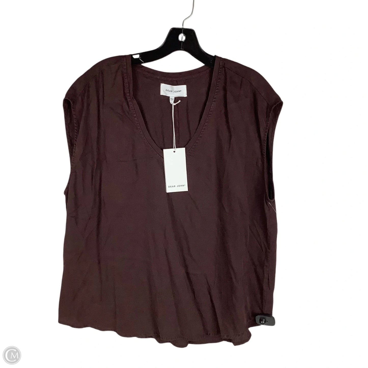 Top Sleeveless By Dear John In Brown, Size: L