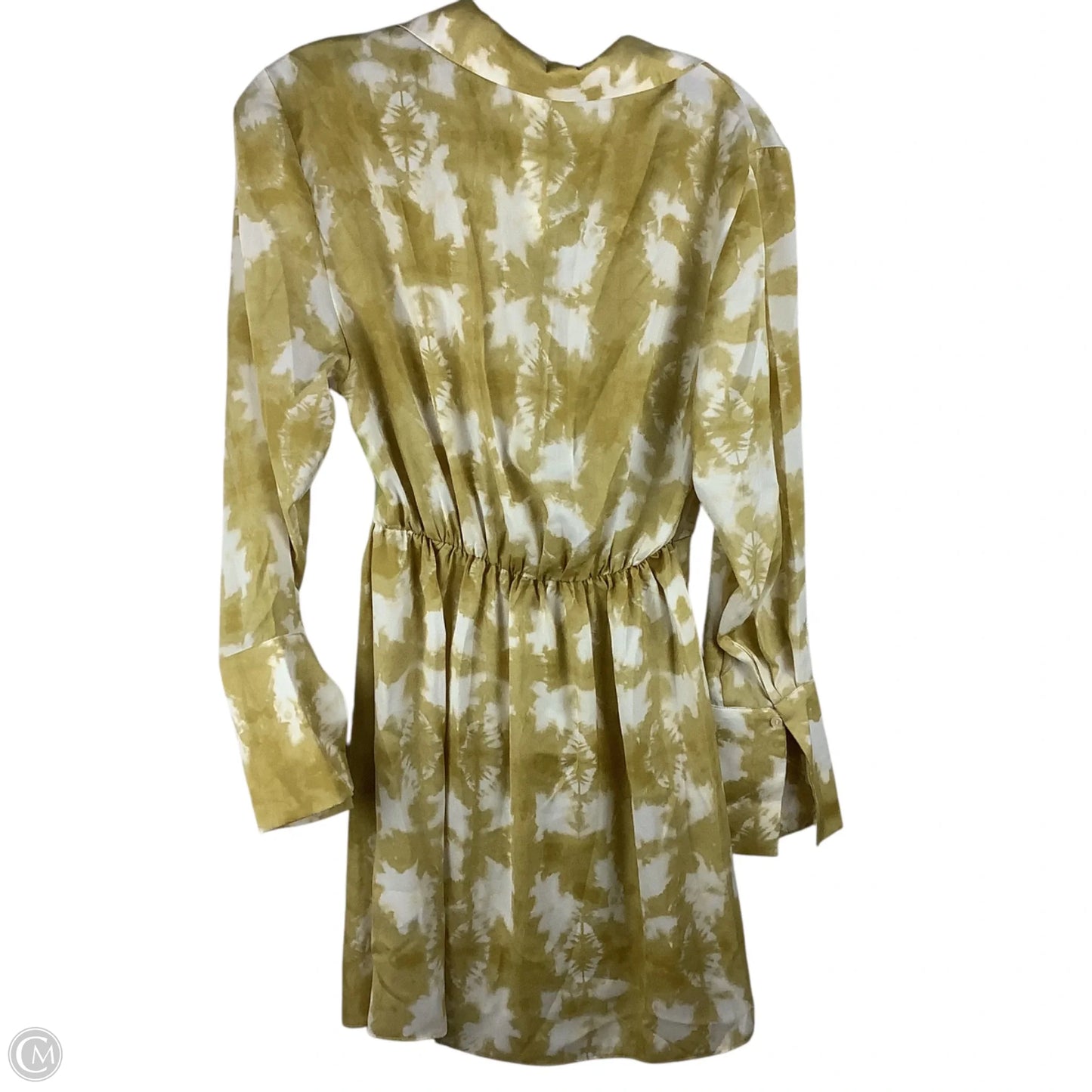 Dress Casual Short By H&m In Yellow, Size: Xs