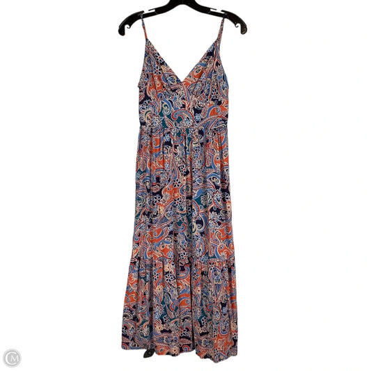 Dress Casual Midi By Japna In Multi-colored, Size: S