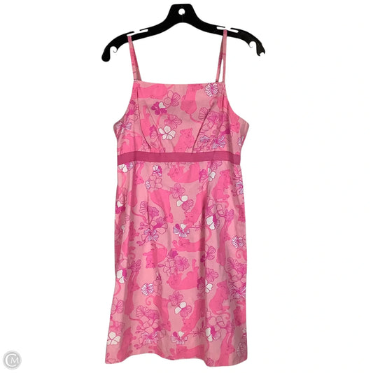 Dress Designer By Lilly Pulitzer In Pink, Size: 4
