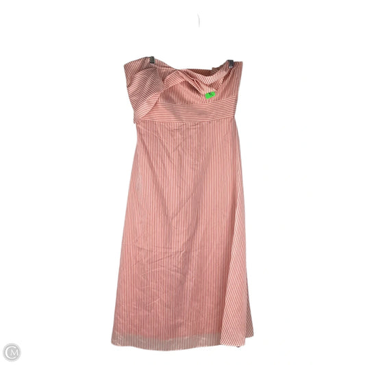 Dress Casual Midi By Gianni Bini In Striped Pattern, Size: 12