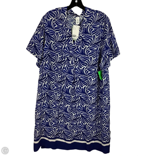 Dress Casual Short By H&m In Blue, Size: L