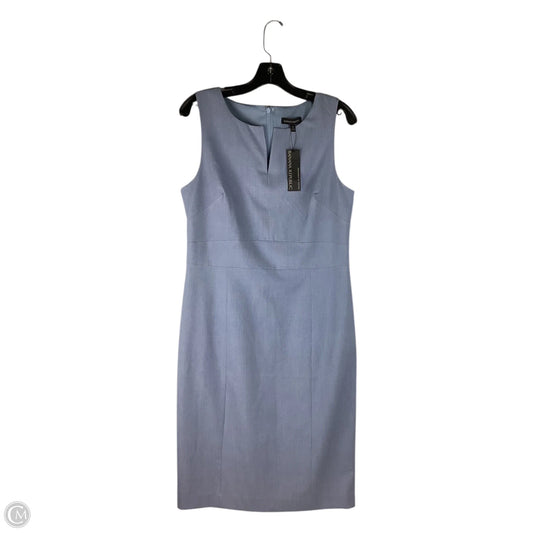 Dress Casual Midi By Banana Republic In Blue, Size: 12