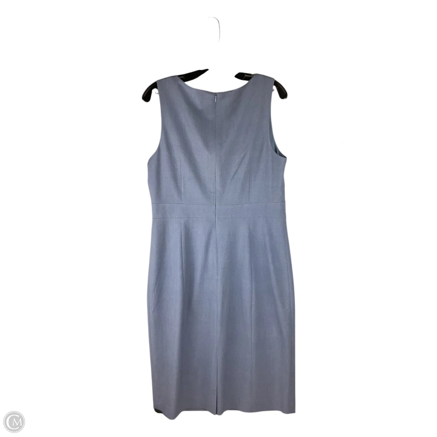 Dress Casual Midi By Banana Republic In Blue, Size: 12