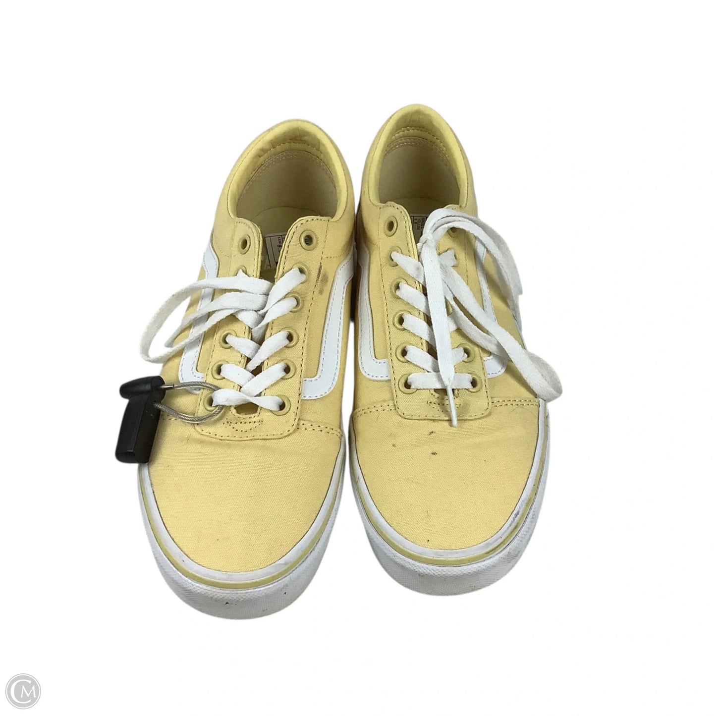 Shoes Sneakers By Vans In Yellow, Size: 9.5
