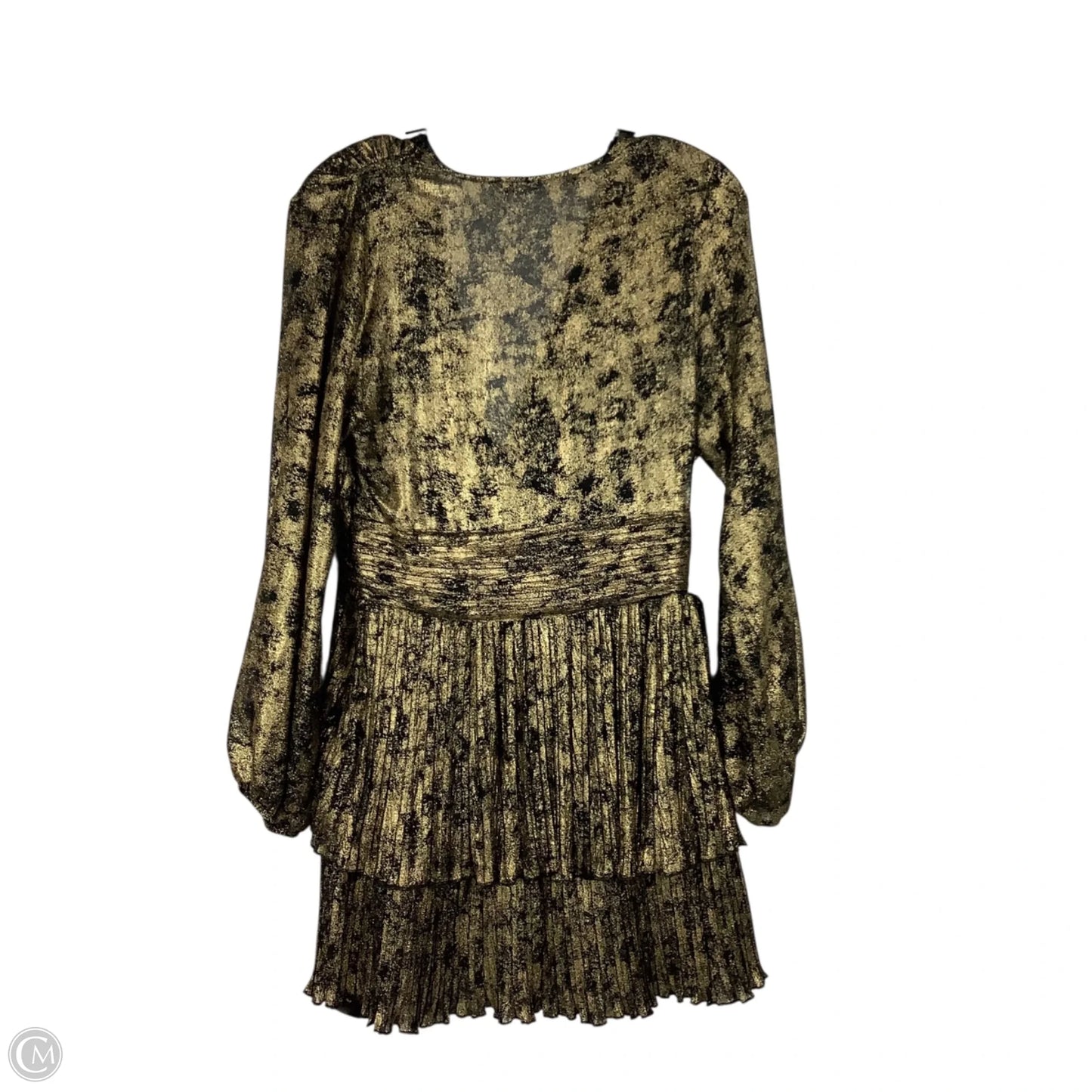 Dress Party Short By Zara In Gold, Size: M