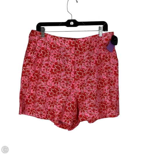 Shorts By J. Crew In Red, Size: 12