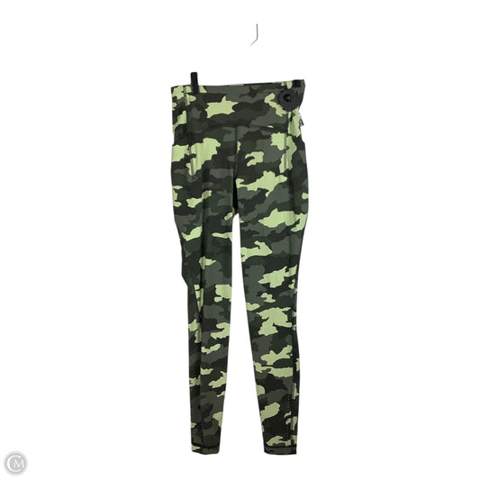 Athletic Leggings By Lululemon In Camouflage Print, Size: 4