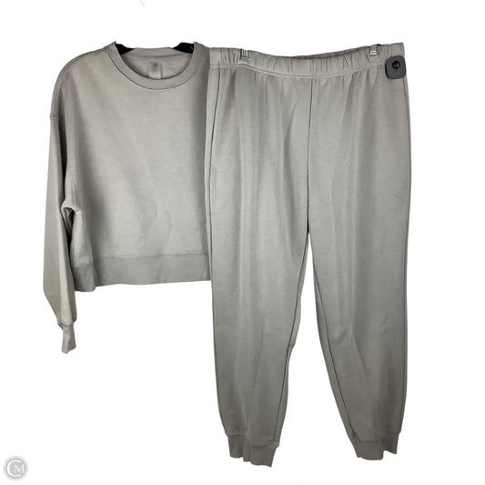 Pants Set 2pc By Clothes Mentor In Beige, Size: L