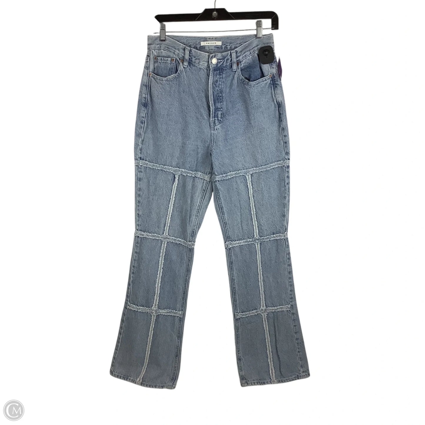 Jeans Boot Cut By Pacsun In Blue Denim, Size: 6 (28)