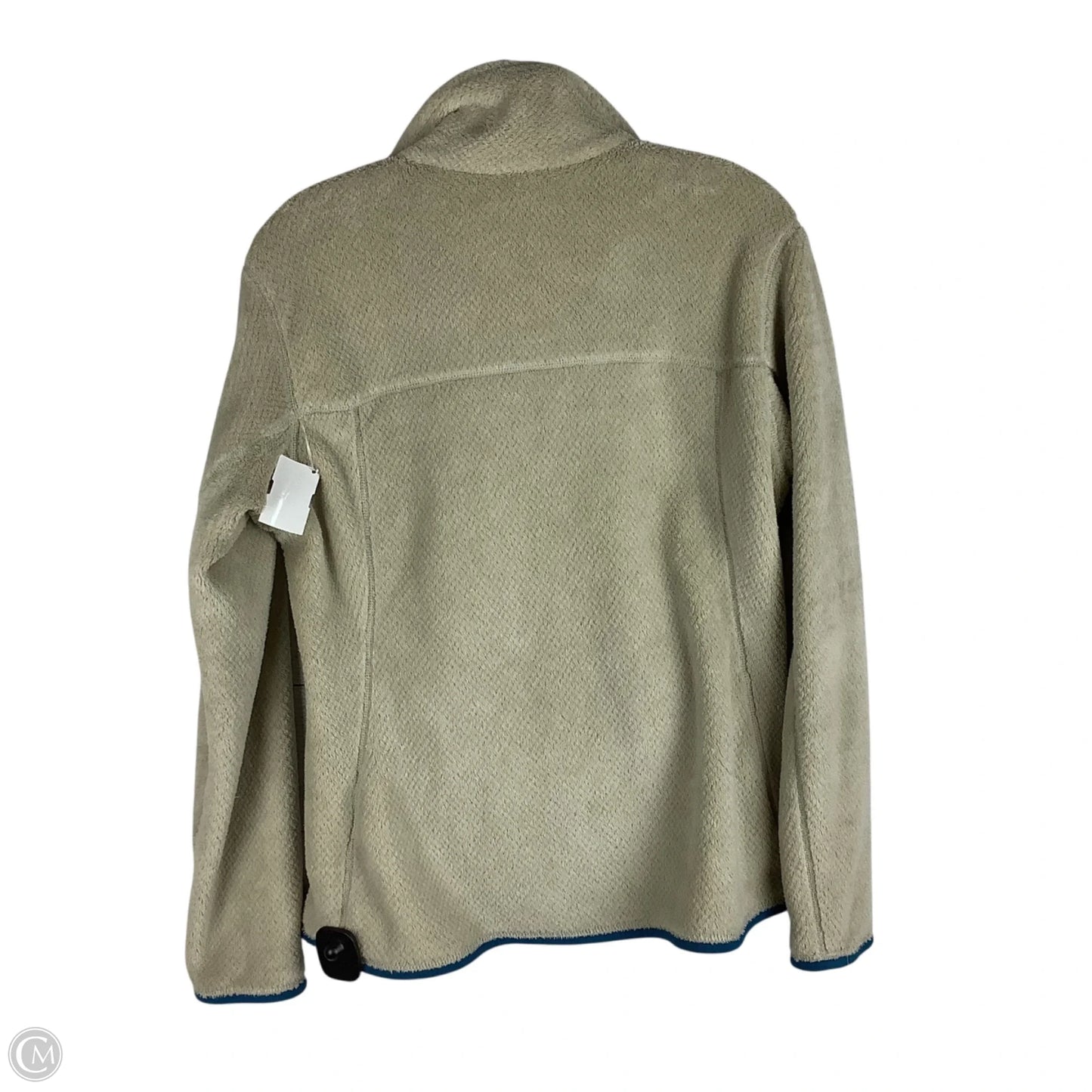 Jacket Fleece By Patagonia In Cream, Size: L