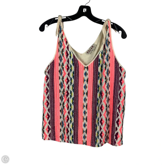 Top Sleeveless By Dolan Left Coast In Multi-colored, Size: Xl