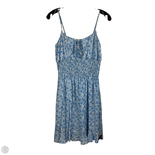 Dress Casual Short By Clothes Mentor In Blue, Size: M