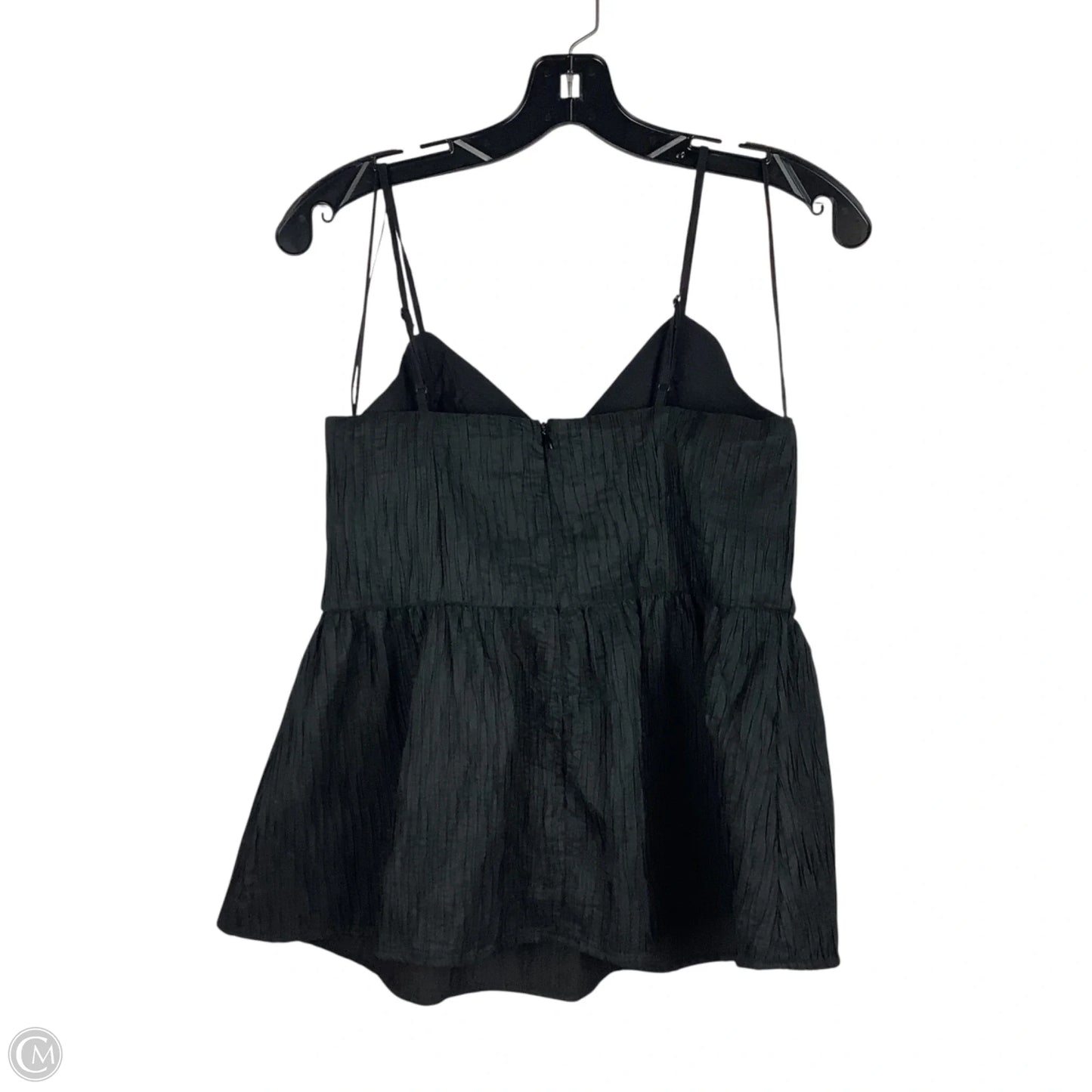 Top Sleeveless By Cmc In Black, Size: S