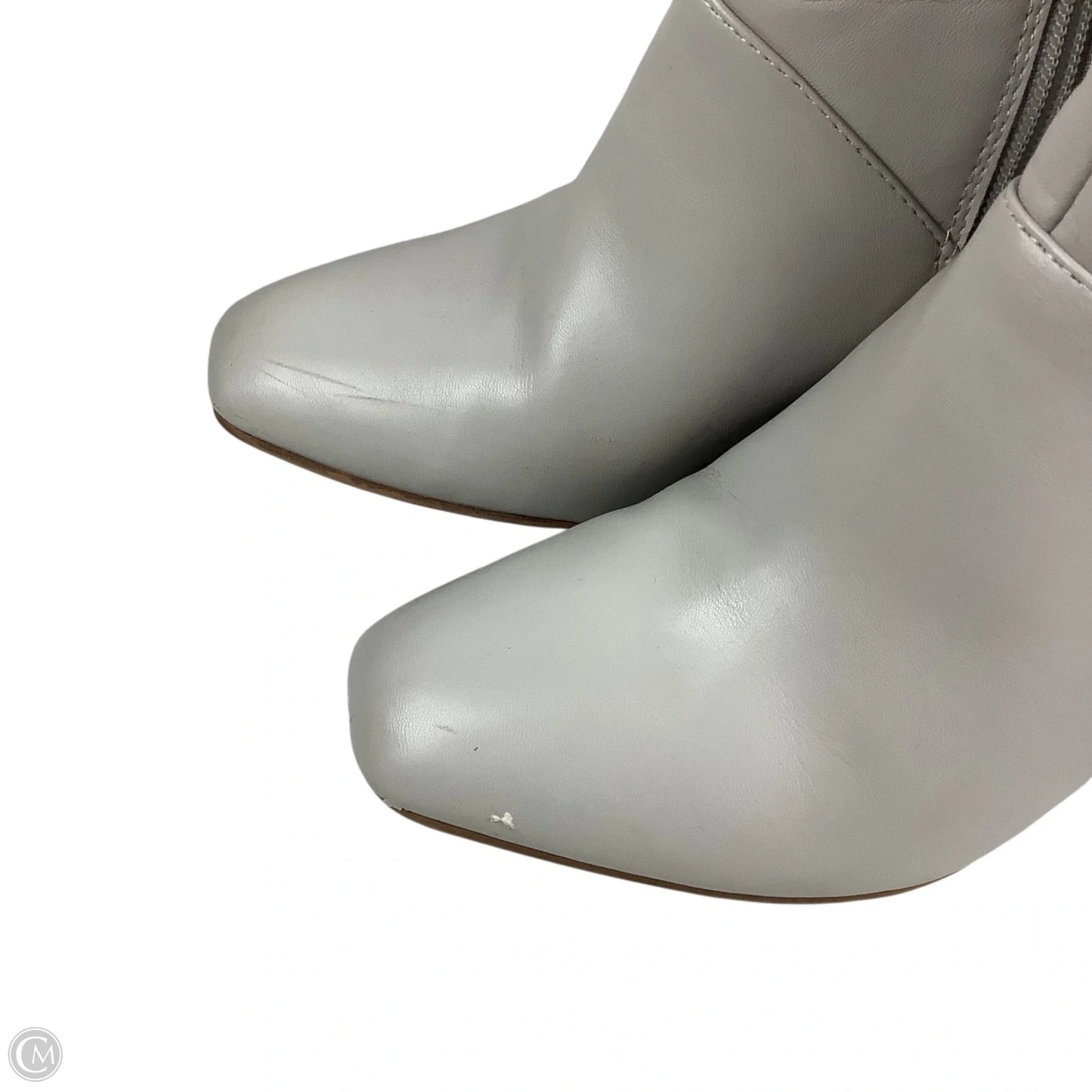 Boots Ankle Heels By Franco Sarto In Grey, Size: 8.5