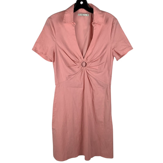 Dress Casual Short By Abercrombie And Fitch In Pink, Size: M Tall