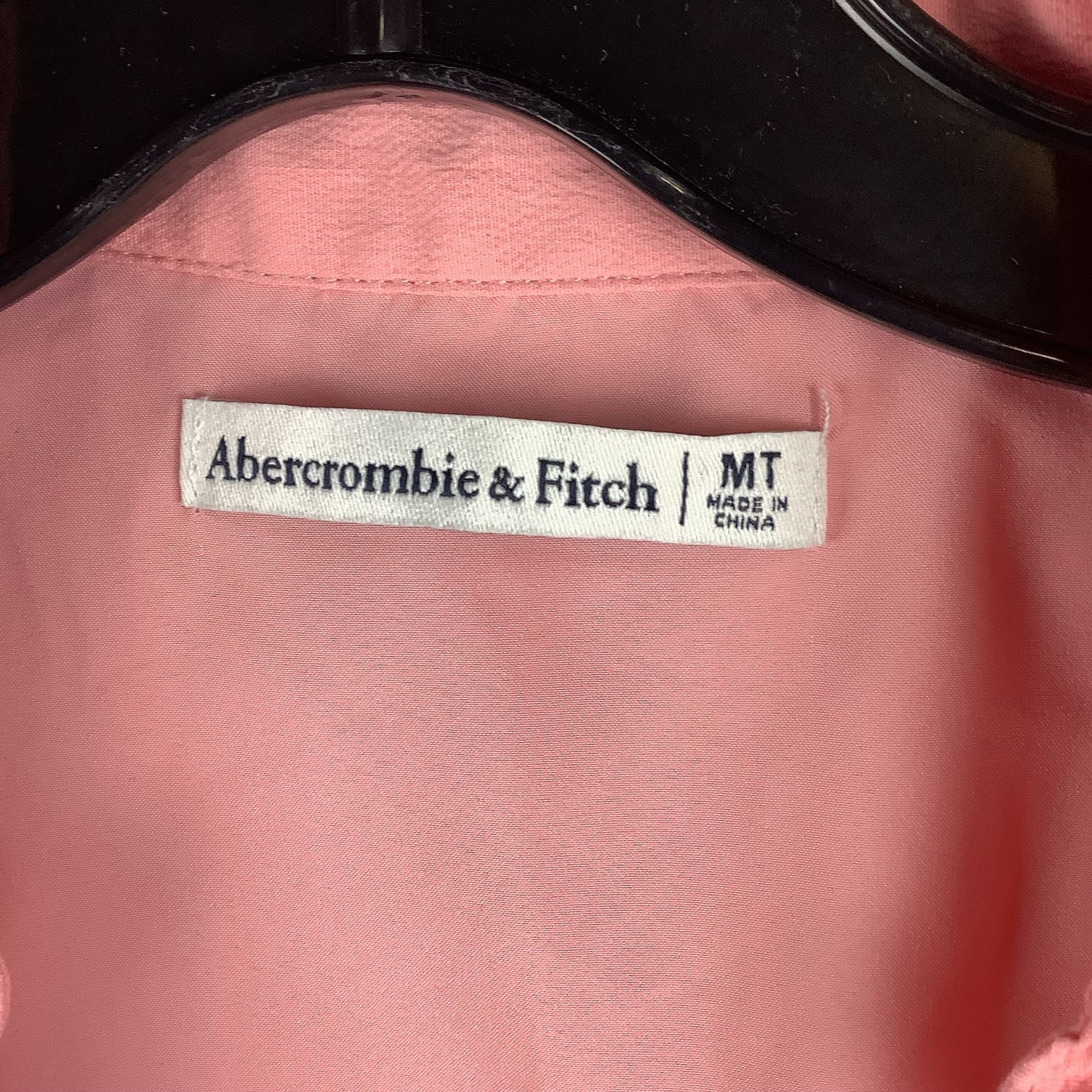 Dress Casual Short By Abercrombie And Fitch In Pink, Size: M Tall