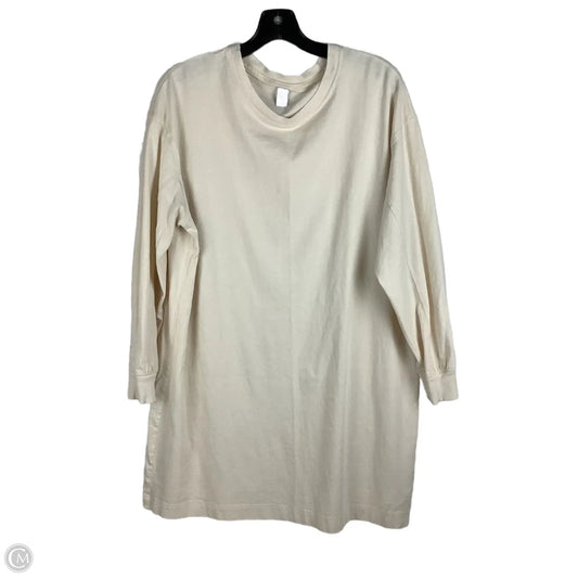 Top Long Sleeve By Old Navy In Cream, Size: L