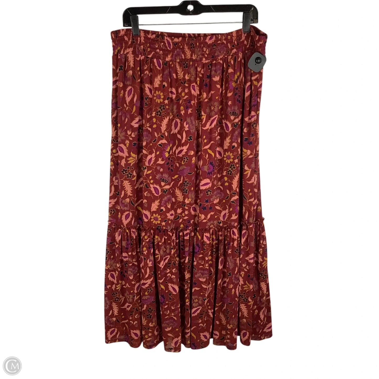 Skirt Maxi By Knox Rose In Red, Size: L