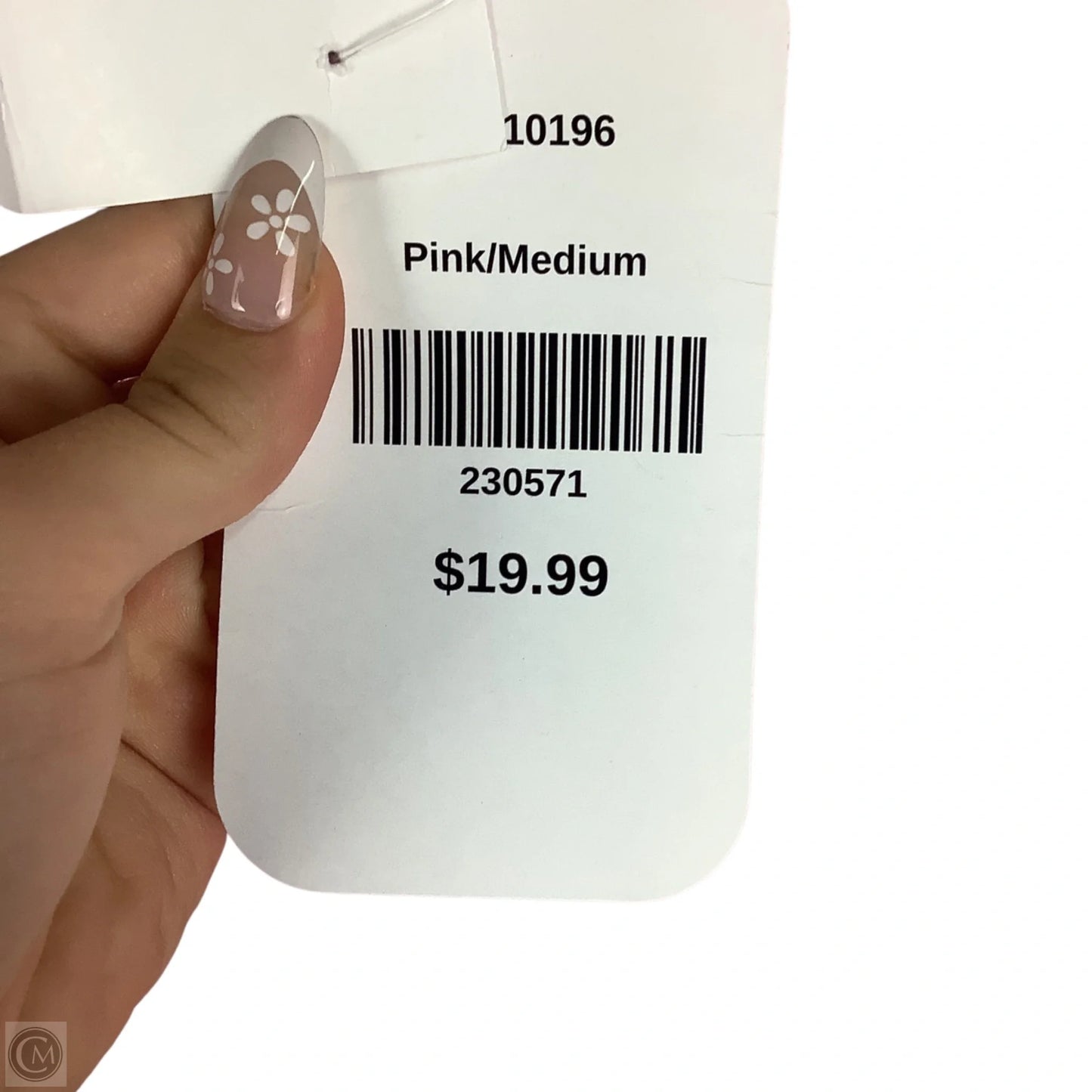 Top Long Sleeve By Timing In Pink, Size: M