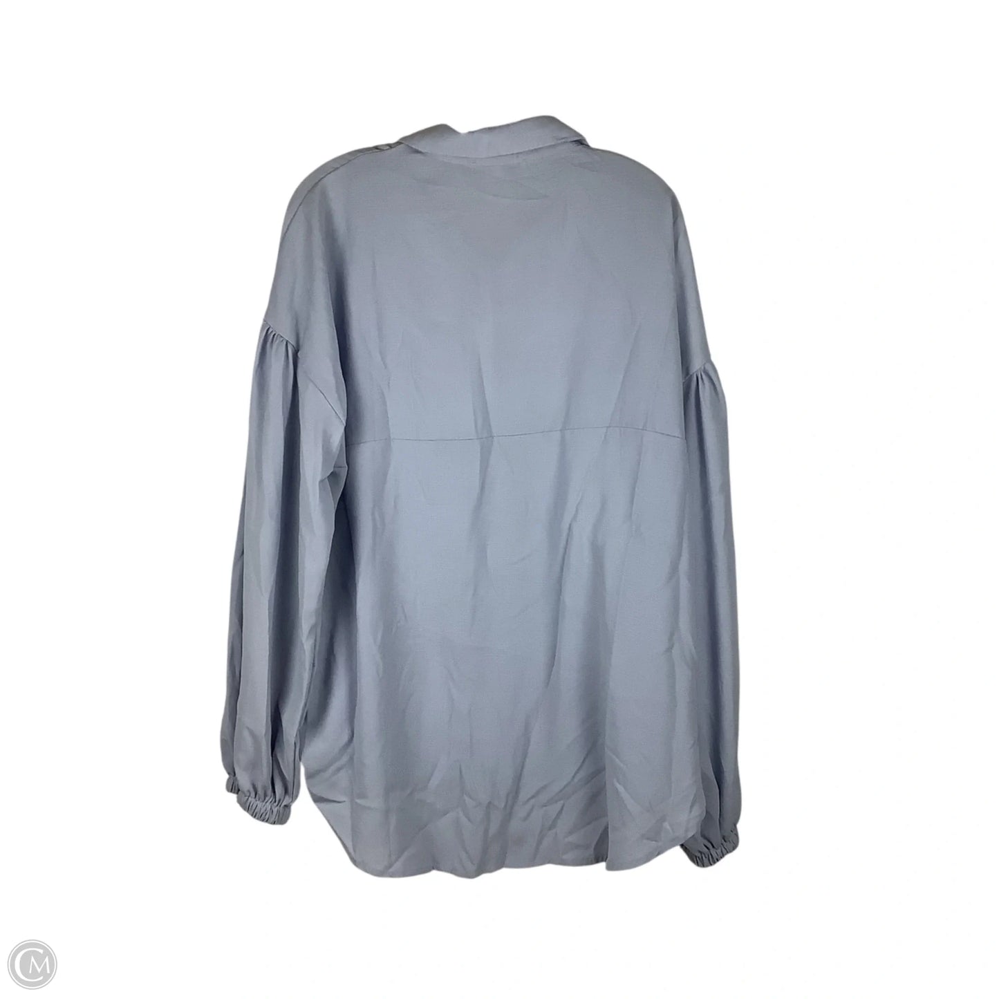 Top Long Sleeve By Hyfve In Blue, Size: L
