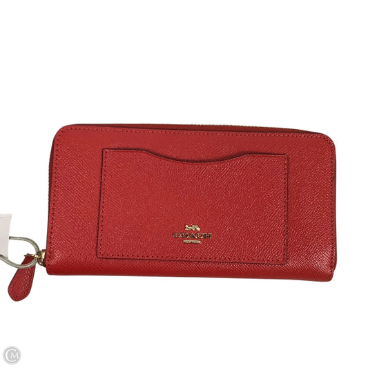 Wallet Designer By Coach, Size: Small