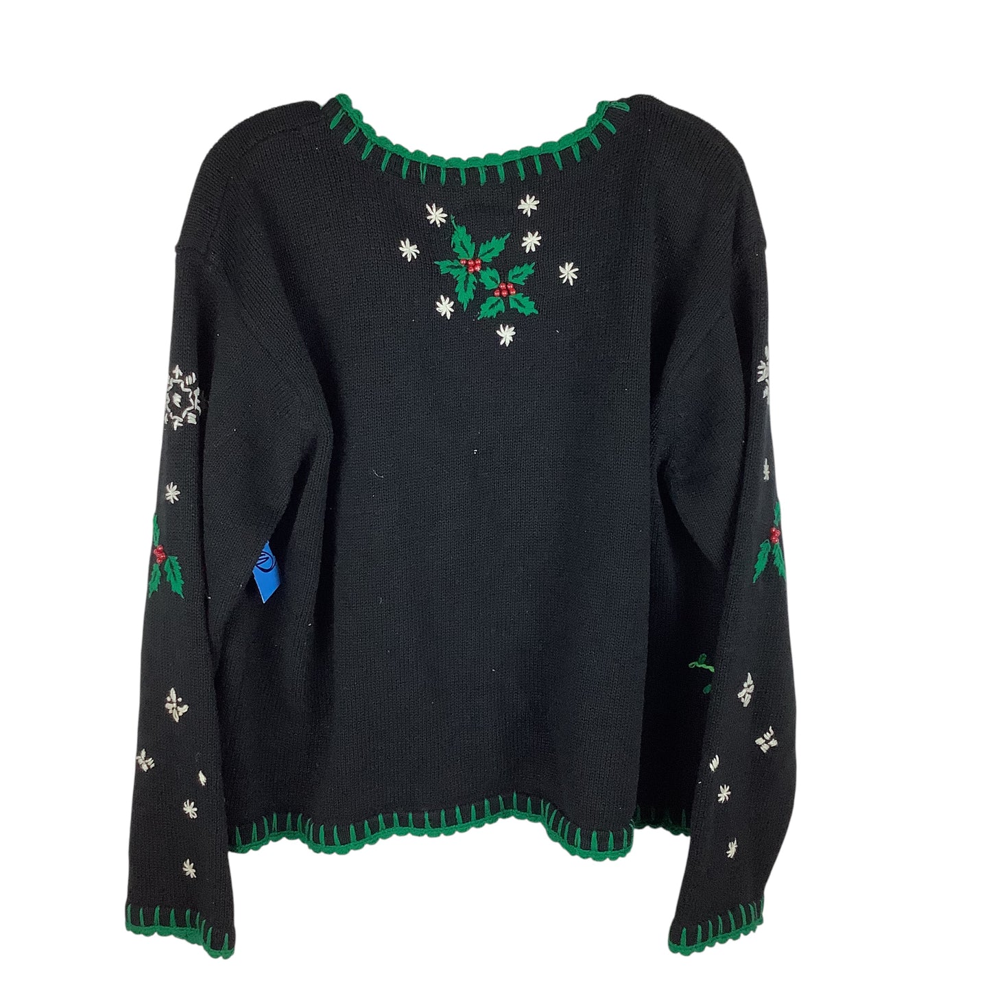 Sweater By Clothes Mentor In Black, Size: L