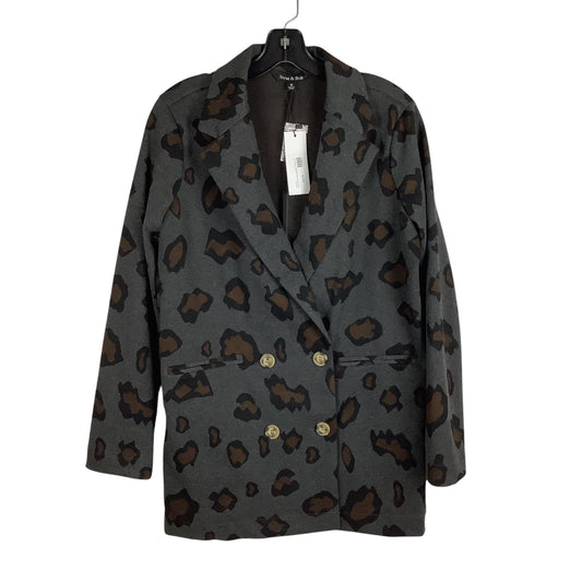 Coat By Clothes Mentor In Animal Print, Size: S