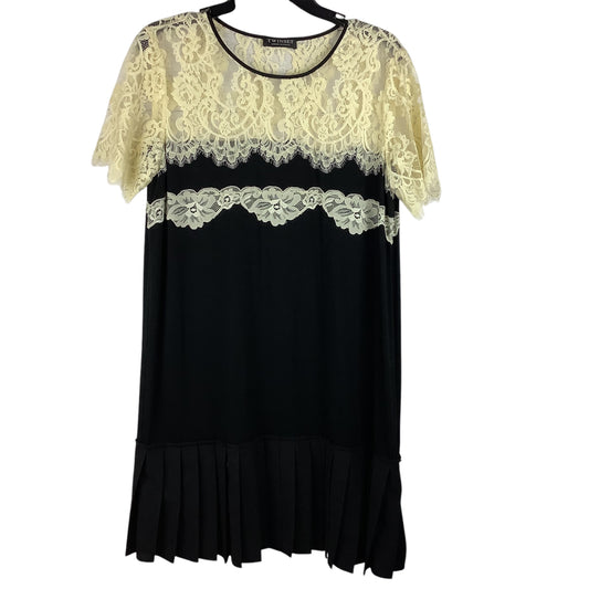 Dress Party Midi By Clothes Mentor In Black, Size: 8