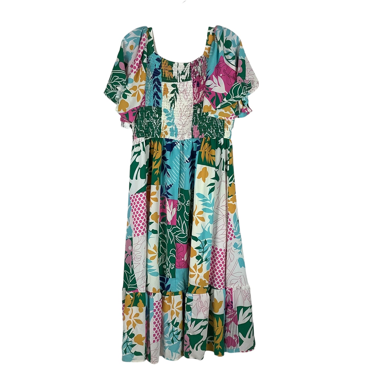 Dress Casual Maxi By Jodifl In Multi-colored, Size: L